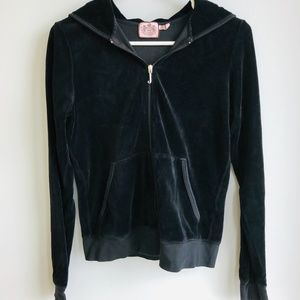 Juicy Couture Velour Hooded Jumpsuit